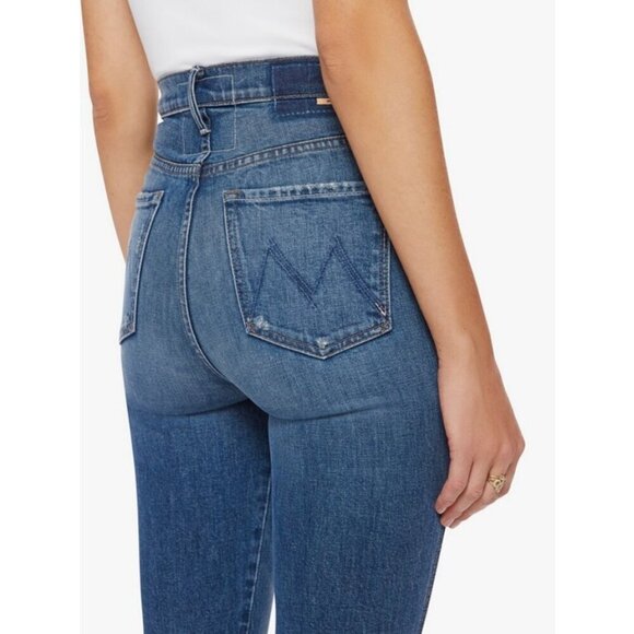 💕MOTHER SUPERIOR High Waisted Dazzler Double Heel Jeans ~ Morning Chores 30 NWT - Picture 7 of 16